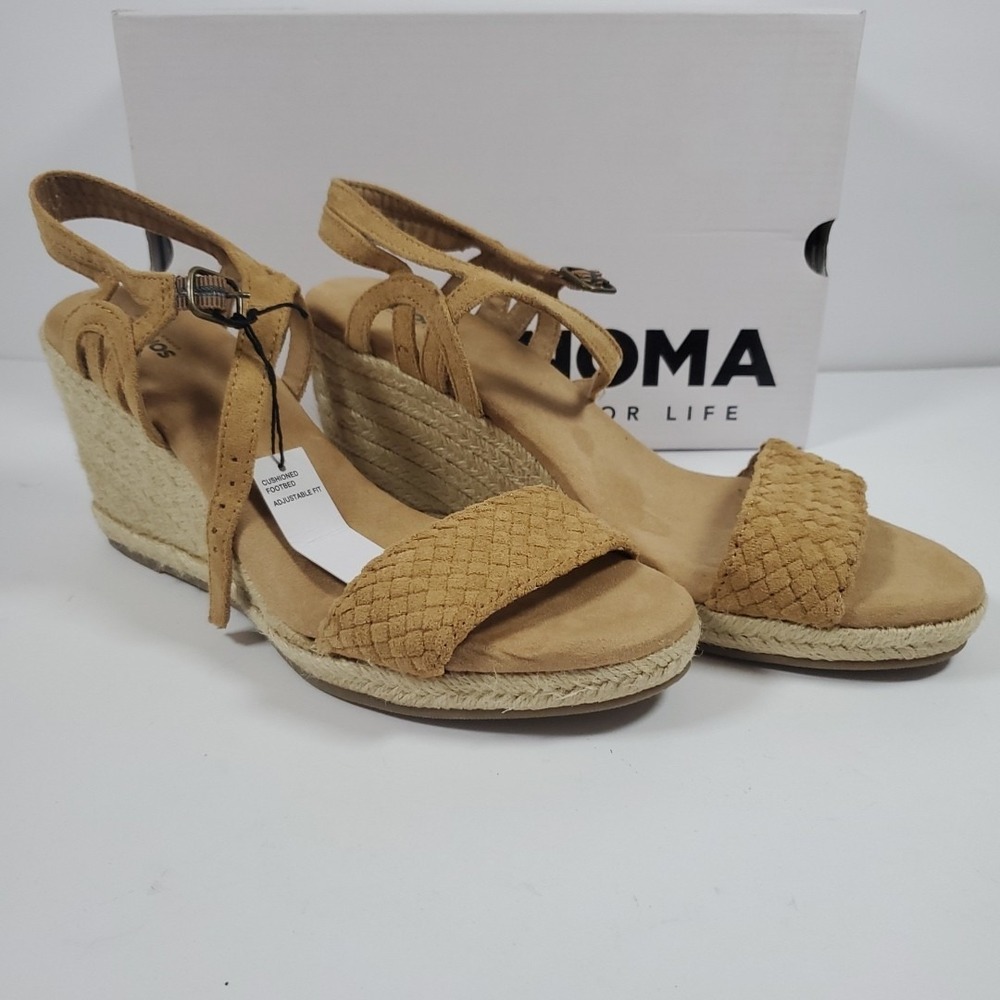 Sonoma Women's Sandals Wedge Heels Snanettan Cushioned Footbed, Size: 9.5